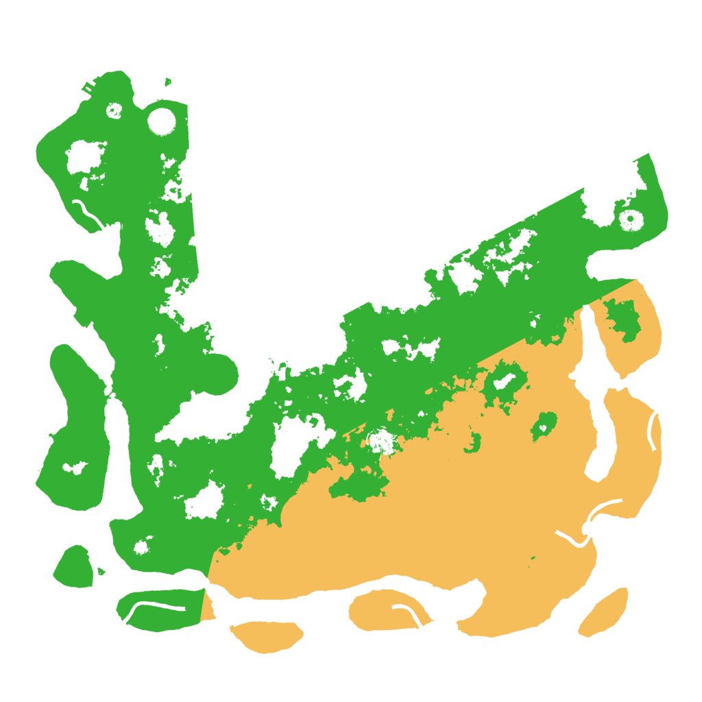 Biome Rust Map: Procedural Map, Size: 4500, Seed: 133473513