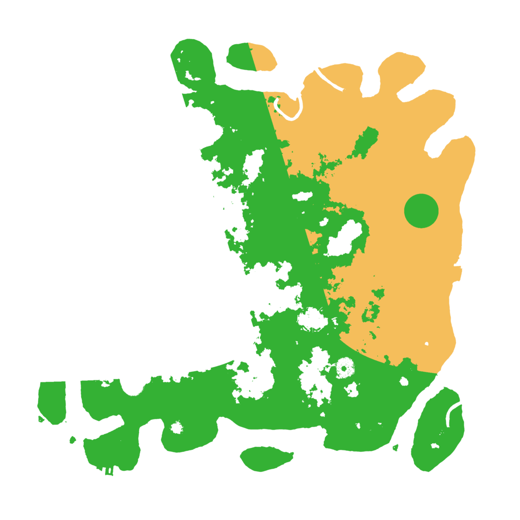 Biome Rust Map: Procedural Map, Size: 4000, Seed: 25414800