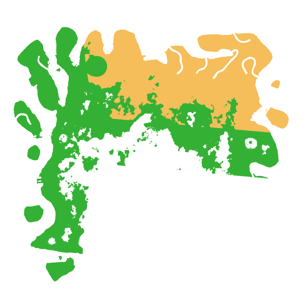 Biome Rust Map: Procedural Map, Size: 3900, Seed: 44963850