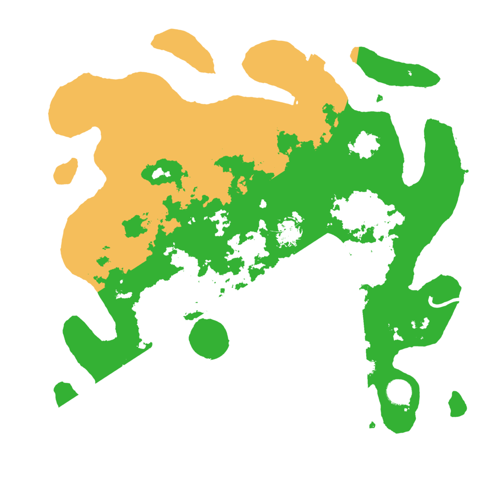 Biome Rust Map: Procedural Map, Size: 3500, Seed: 18777429