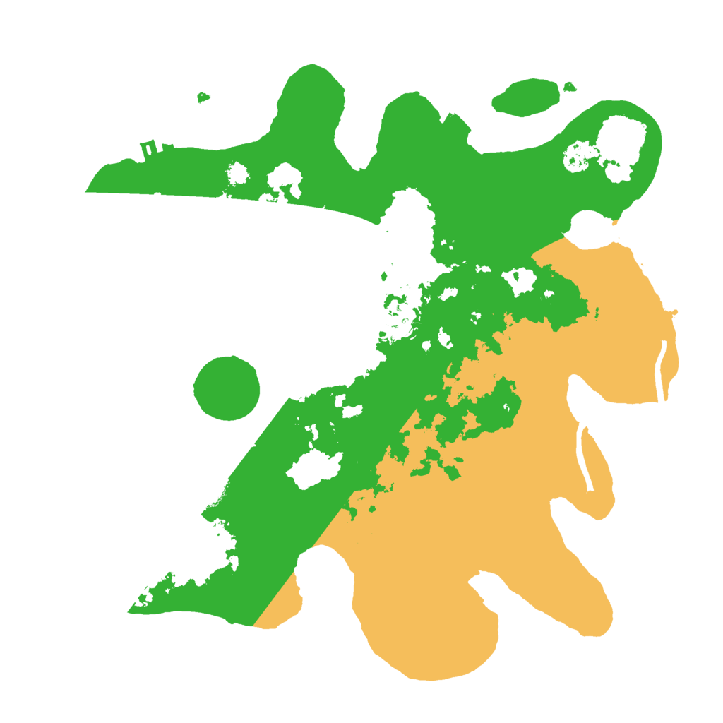 Biome Rust Map: Procedural Map, Size: 3000, Seed: 547498729