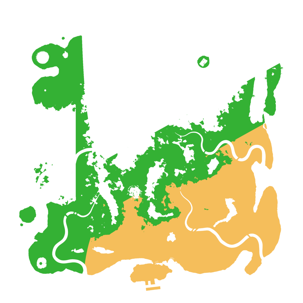 Biome Rust Map: Procedural Map, Size: 4250, Seed: 31259527