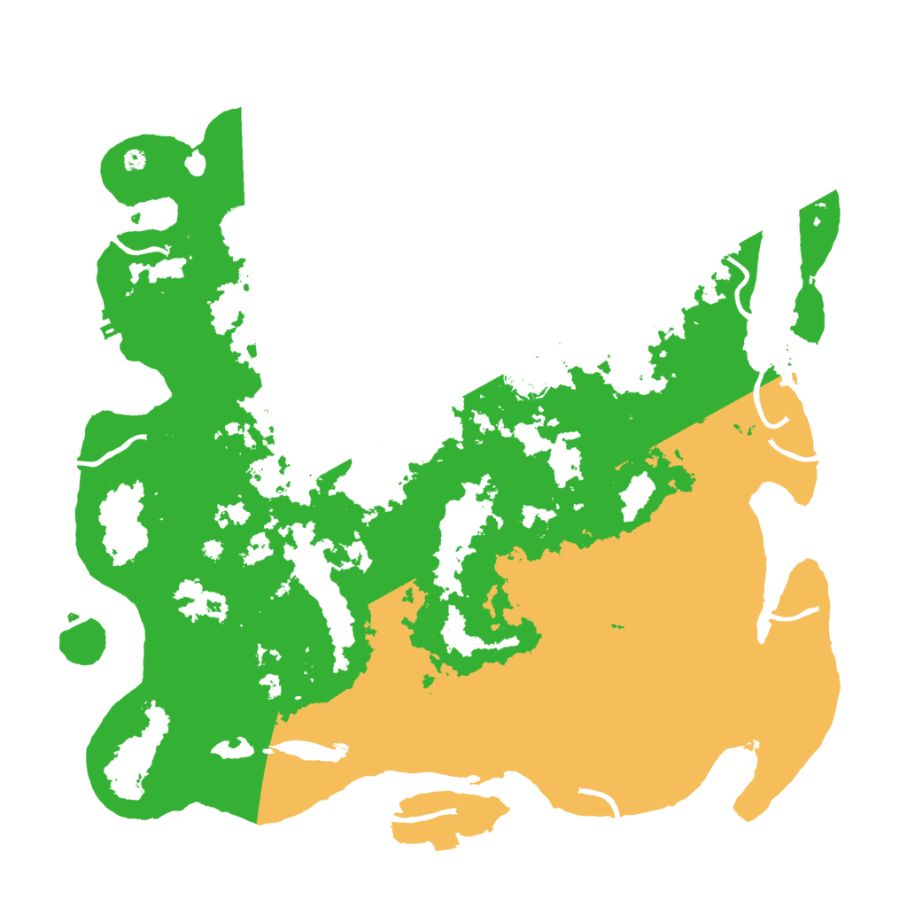 Biome Rust Map: Procedural Map, Size: 4250, Seed: 31259527