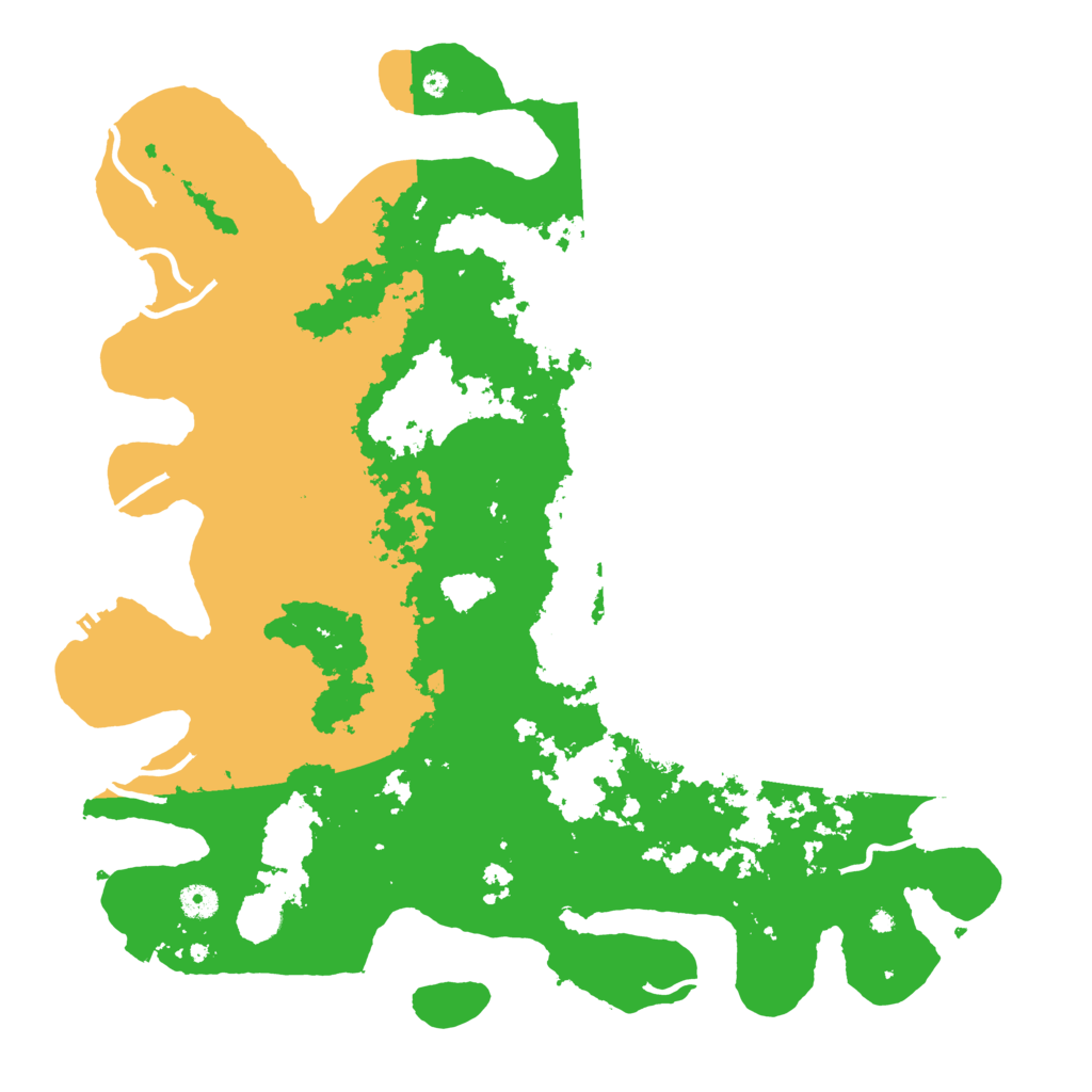Biome Rust Map: Procedural Map, Size: 4500, Seed: 2135417825