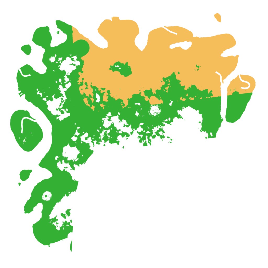 Biome Rust Map: Procedural Map, Size: 4300, Seed: 50954520