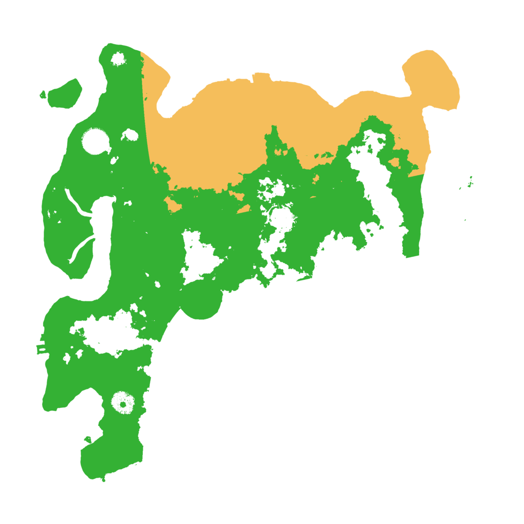 Biome Rust Map: Procedural Map, Size: 3500, Seed: 1806757558