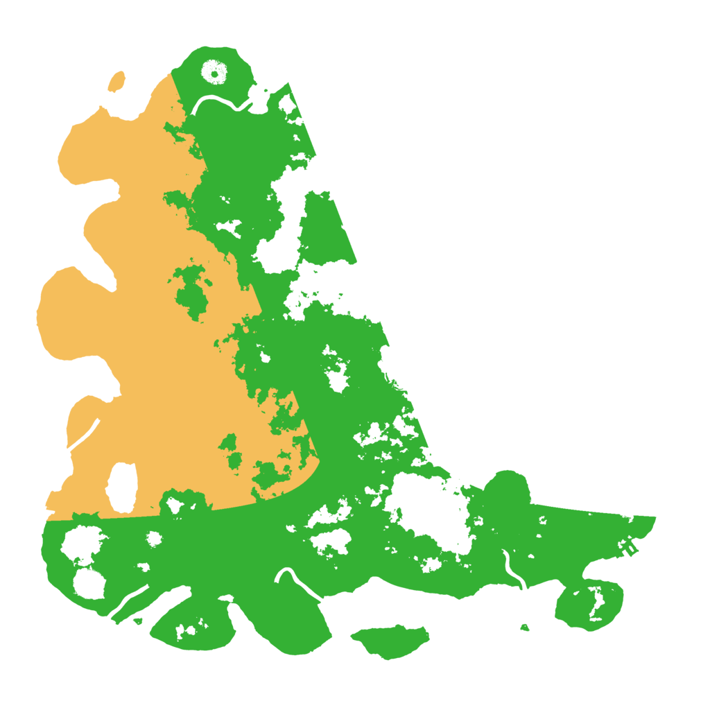 Biome Rust Map: Procedural Map, Size: 4250, Seed: 1410995868