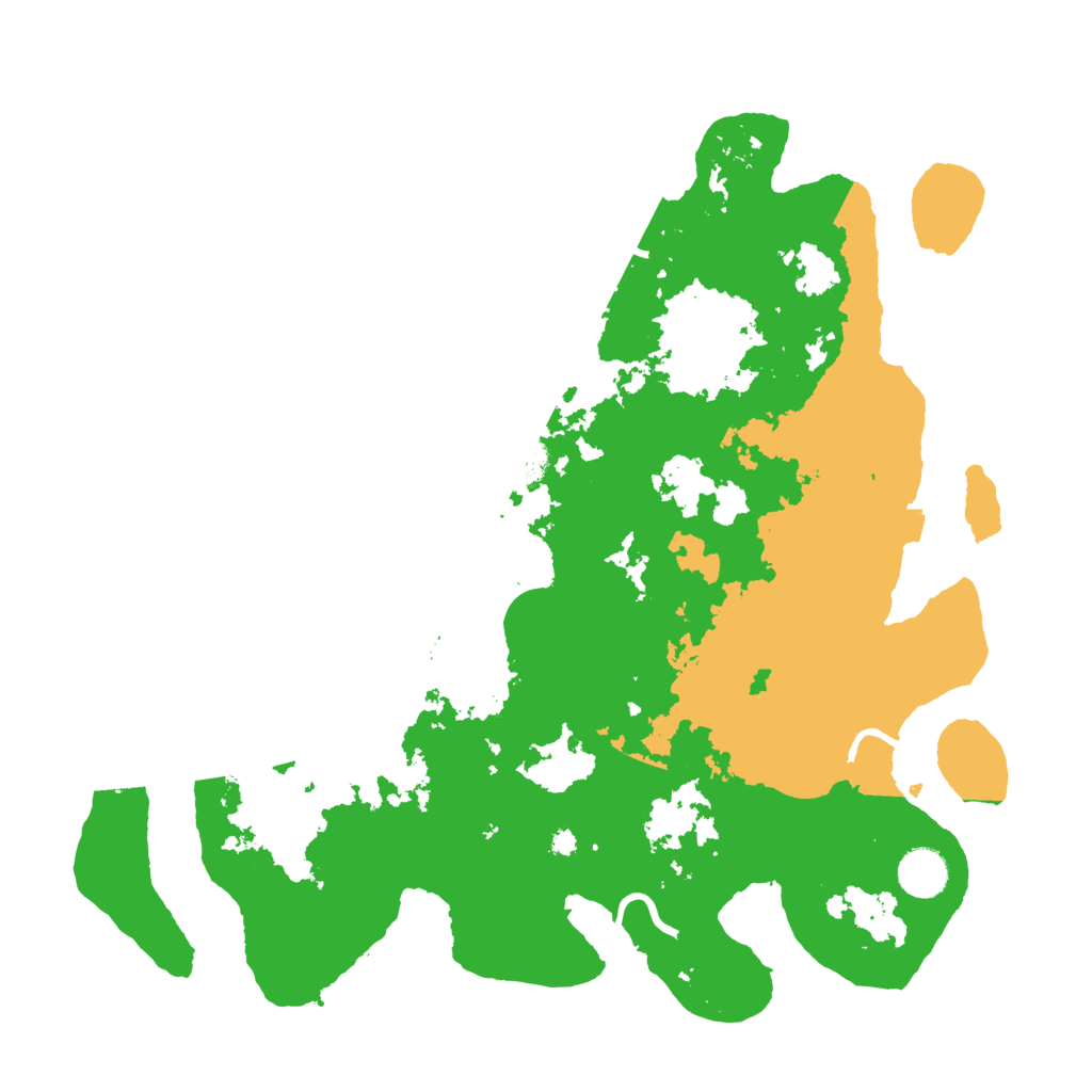 Biome Rust Map: Procedural Map, Size: 3850, Seed: 76348627