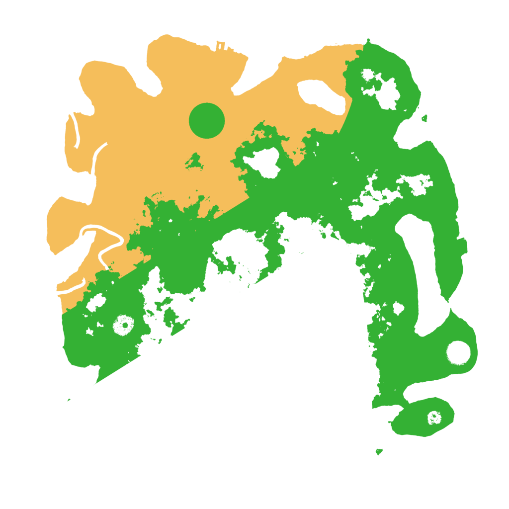 Biome Rust Map: Procedural Map, Size: 3750, Seed: 78788277