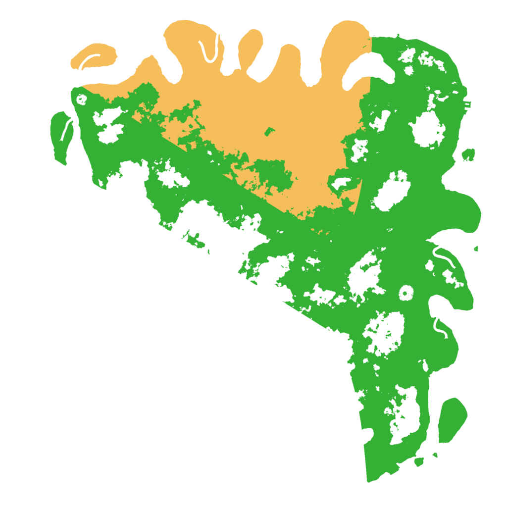 Biome Rust Map: Procedural Map, Size: 5000, Seed: 9320857