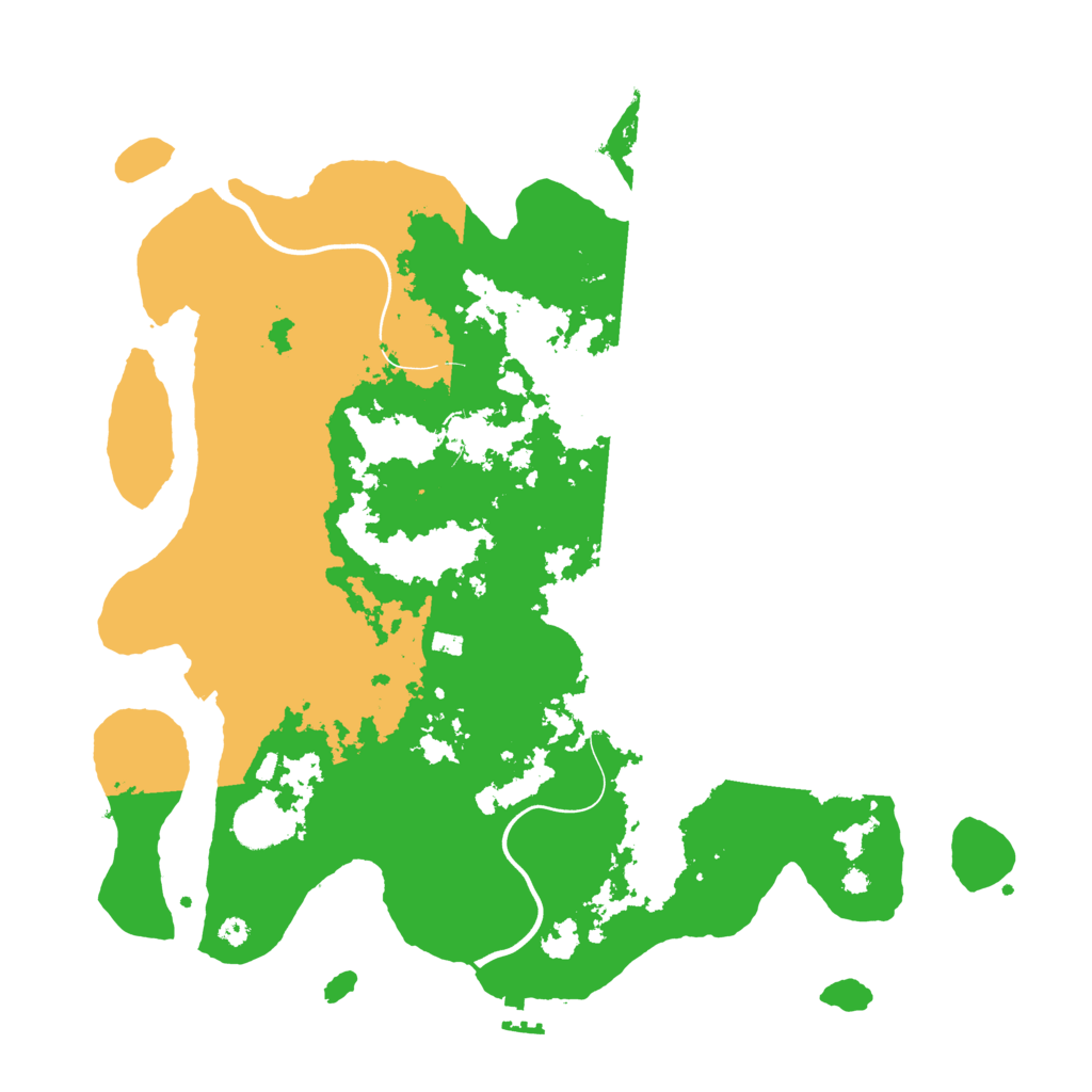 Biome Rust Map: Procedural Map, Size: 3850, Seed: 3627282