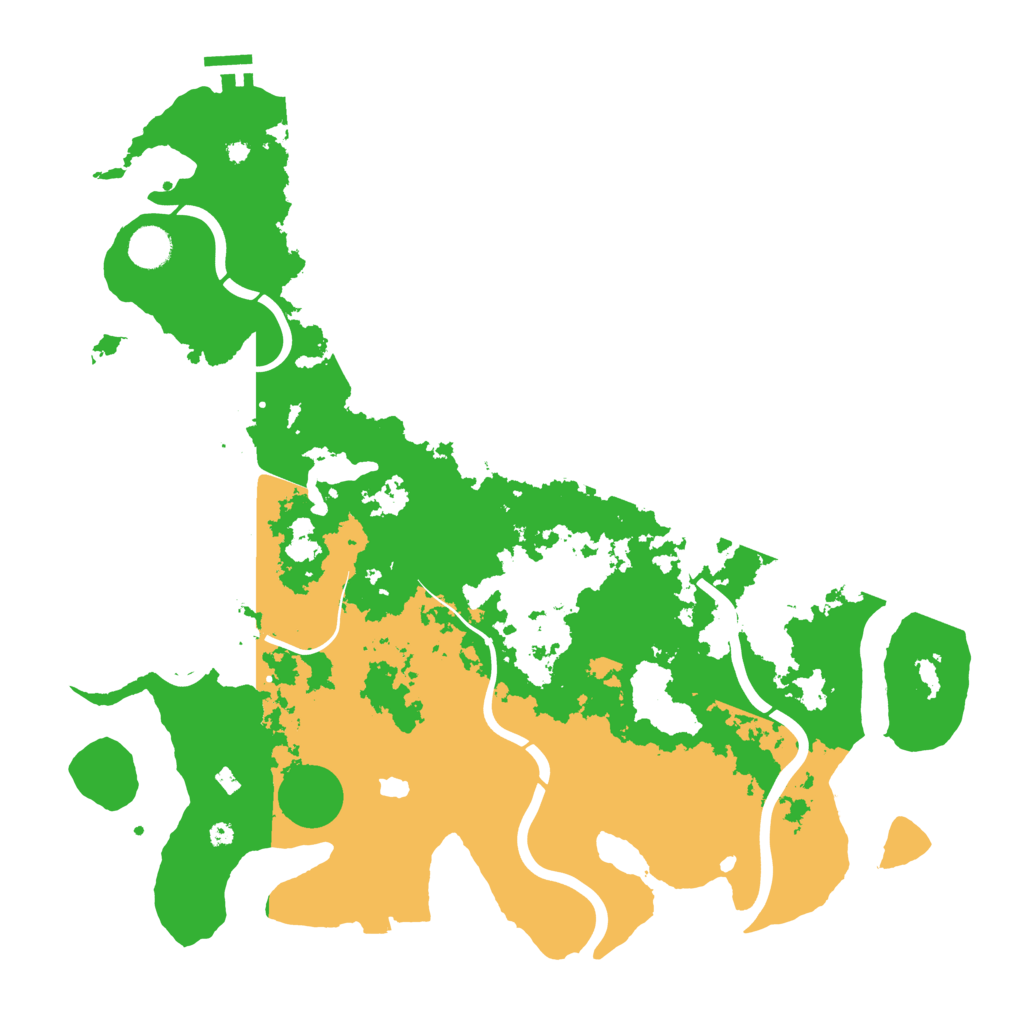 Biome Rust Map: Procedural Map, Size: 4300, Seed: 5875122