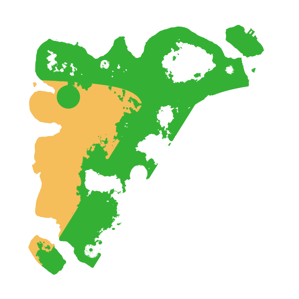 Biome Rust Map: Procedural Map, Size: 3400, Seed: 74634962