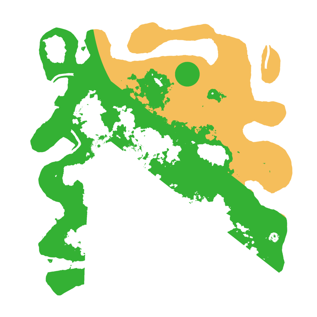 Biome Rust Map: Procedural Map, Size: 3400, Seed: 40656952