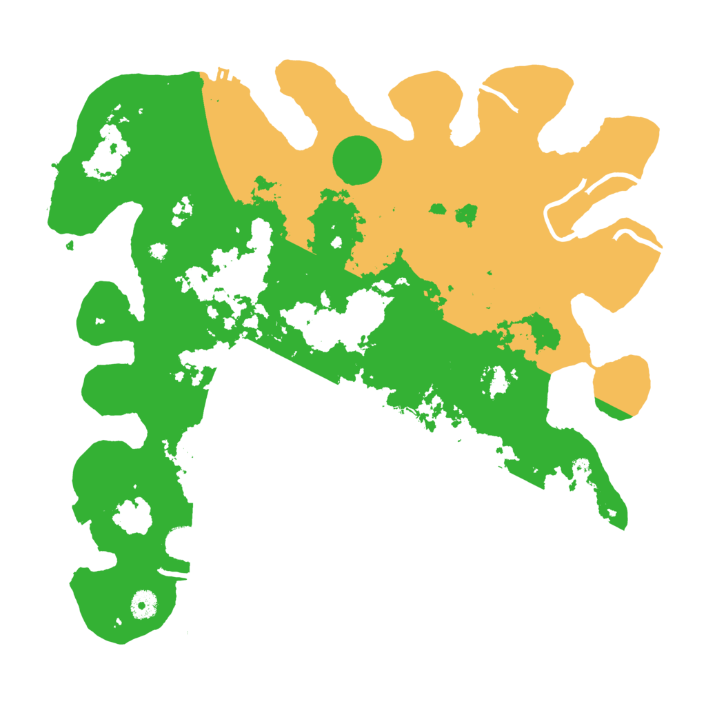 Biome Rust Map: Procedural Map, Size: 3800, Seed: 29015040