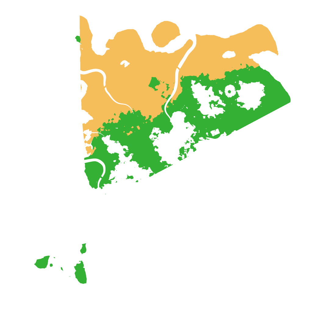Biome Rust Map: Procedural Map, Size: 4000, Seed: 20231006