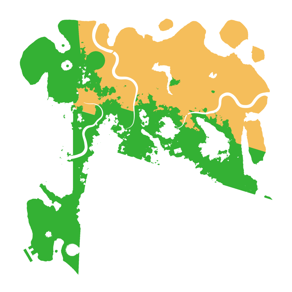 Biome Rust Map: Procedural Map, Size: 4200, Seed: 37200723