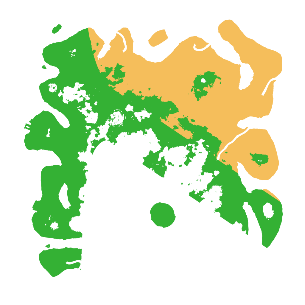 Biome Rust Map: Procedural Map, Size: 3500, Seed: 1029654662