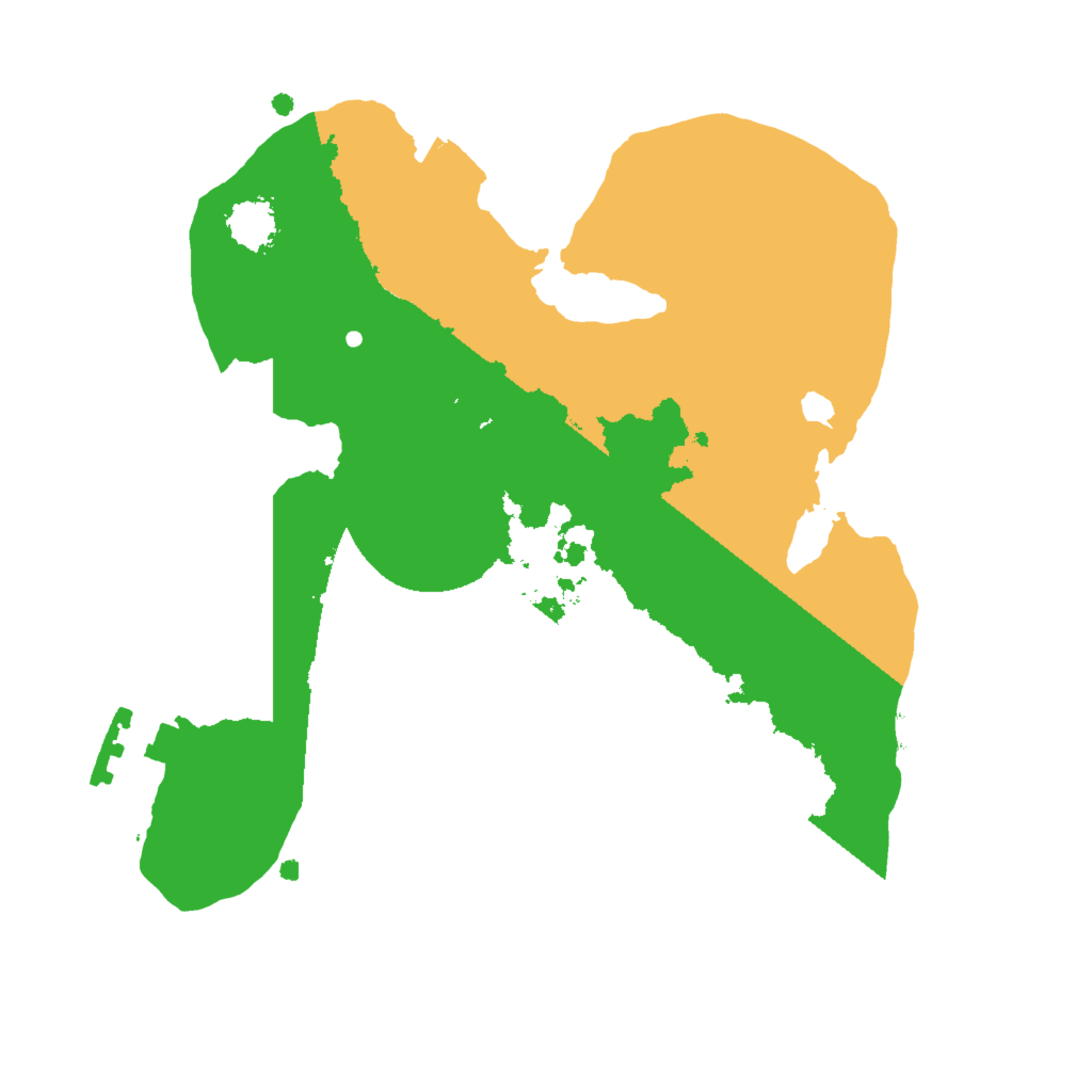 Biome Rust Map: Procedural Map, Size: 2000, Seed: 678757560