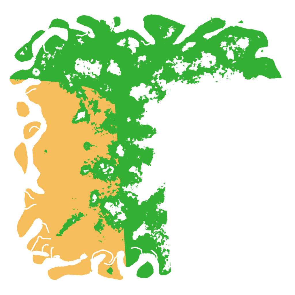 Biome Rust Map: Procedural Map, Size: 6000, Seed: 4521587