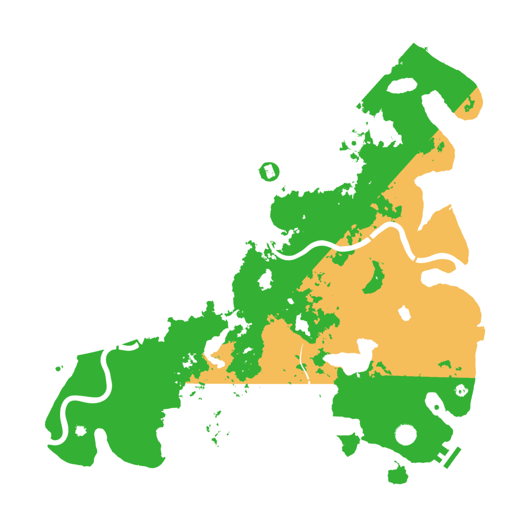 Biome Rust Map: Procedural Map, Size: 4250, Seed: 5271086