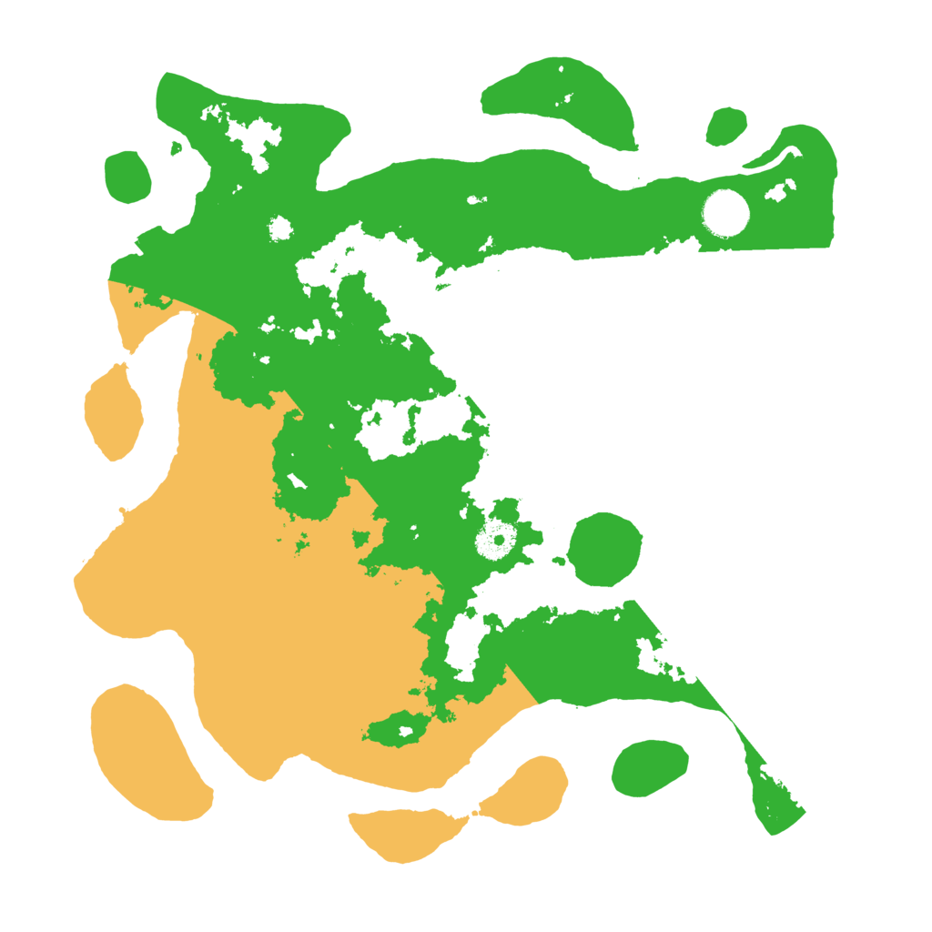 Biome Rust Map: Procedural Map, Size: 3500, Seed: 300284573