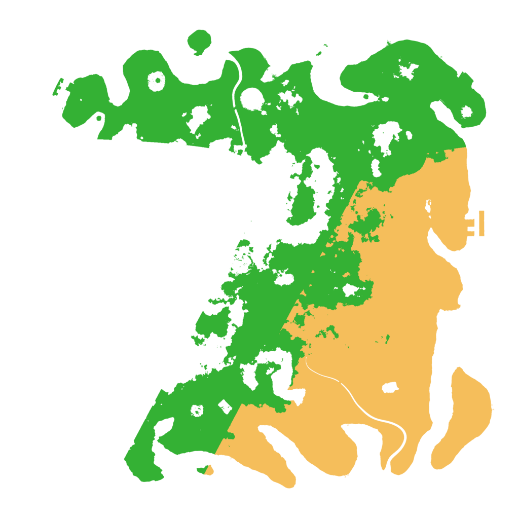 Biome Rust Map: Procedural Map, Size: 4100, Seed: 51990470