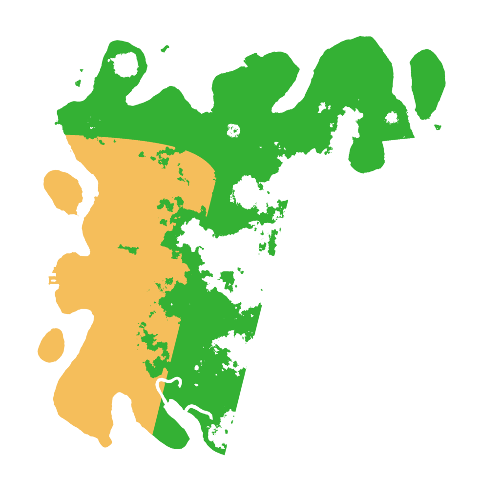 Biome Rust Map: Procedural Map, Size: 3800, Seed: 34510070