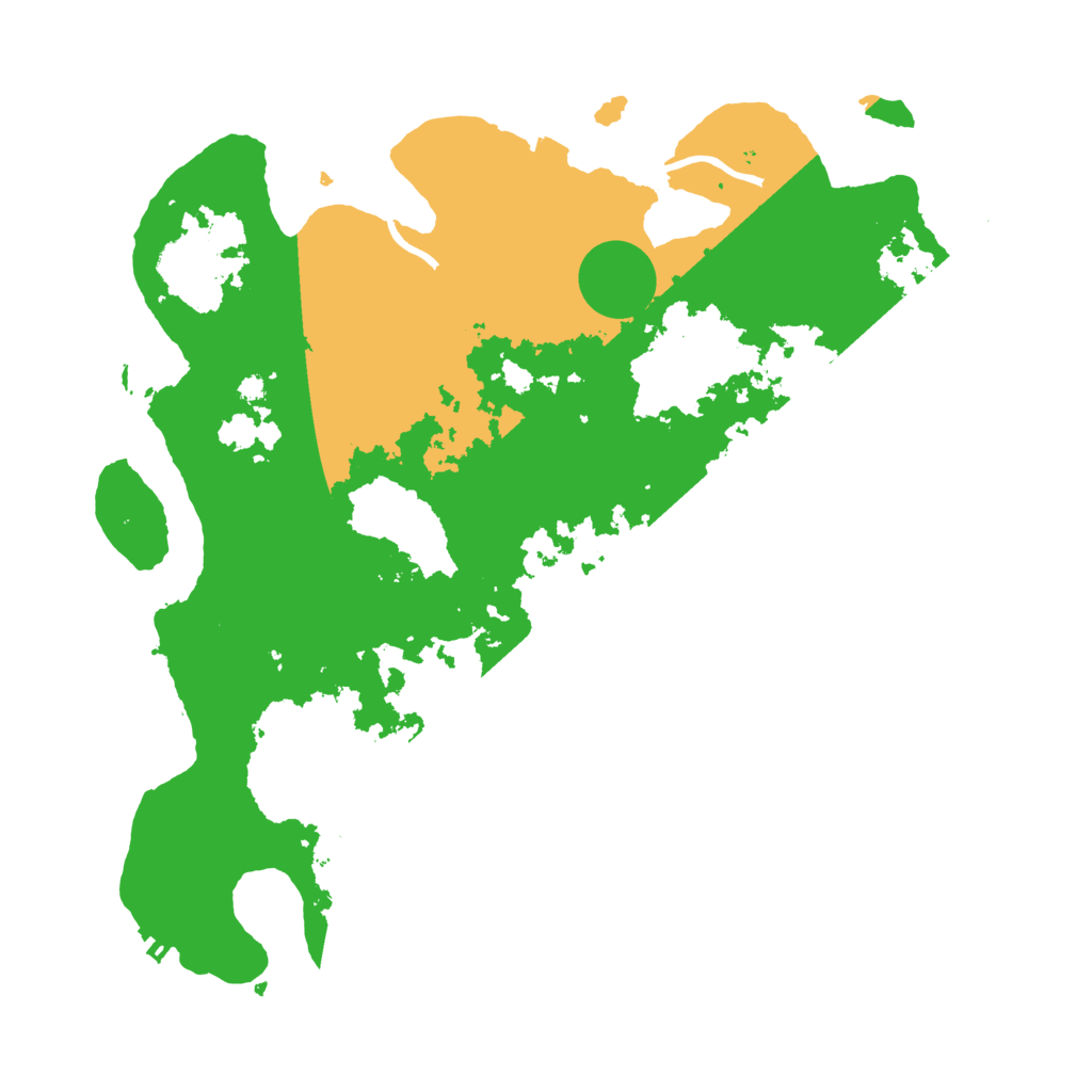 Biome Rust Map: Procedural Map, Size: 3850, Seed: 73840599