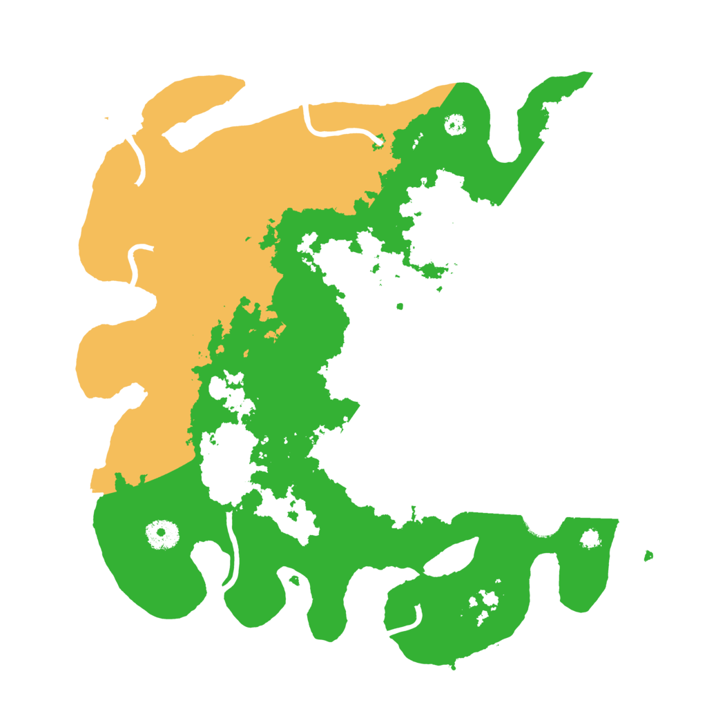 Biome Rust Map: Procedural Map, Size: 3400, Seed: 37393850