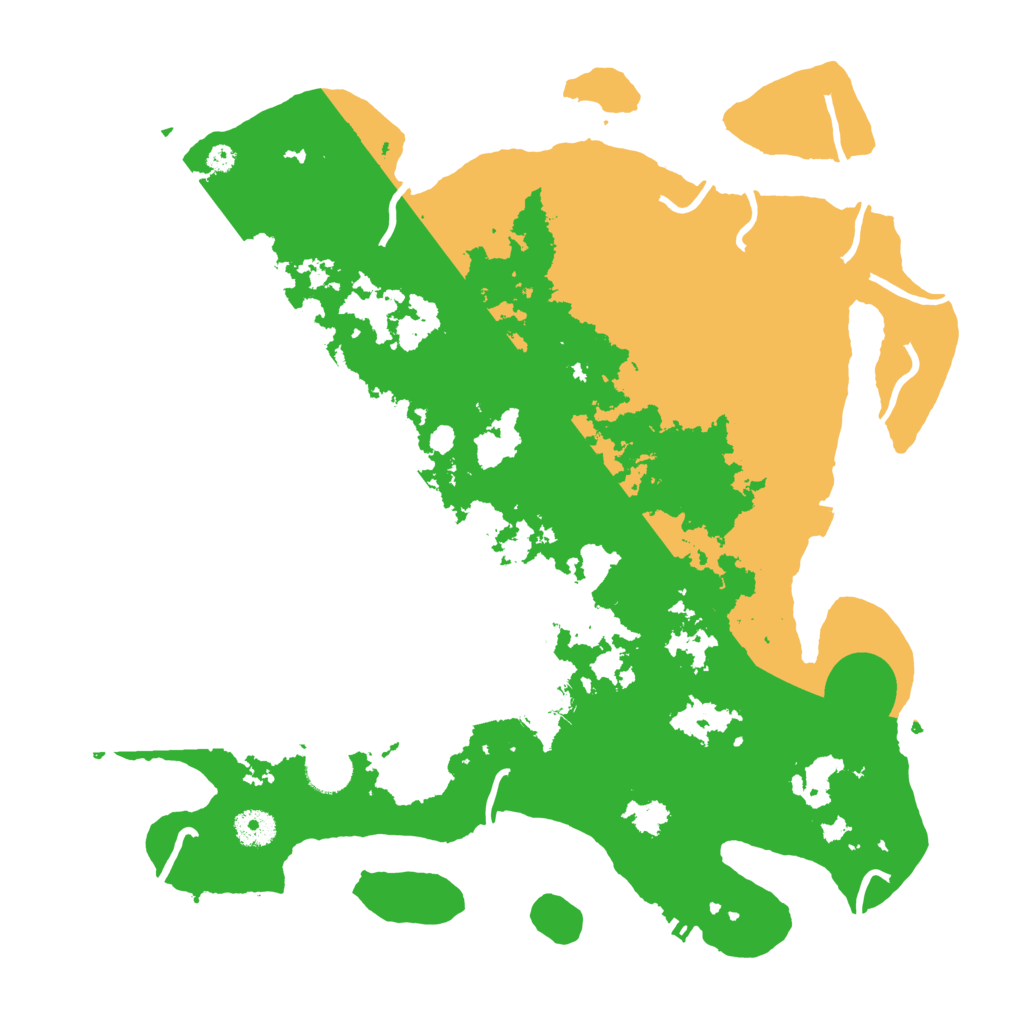 Biome Rust Map: Procedural Map, Size: 3900, Seed: 13611501