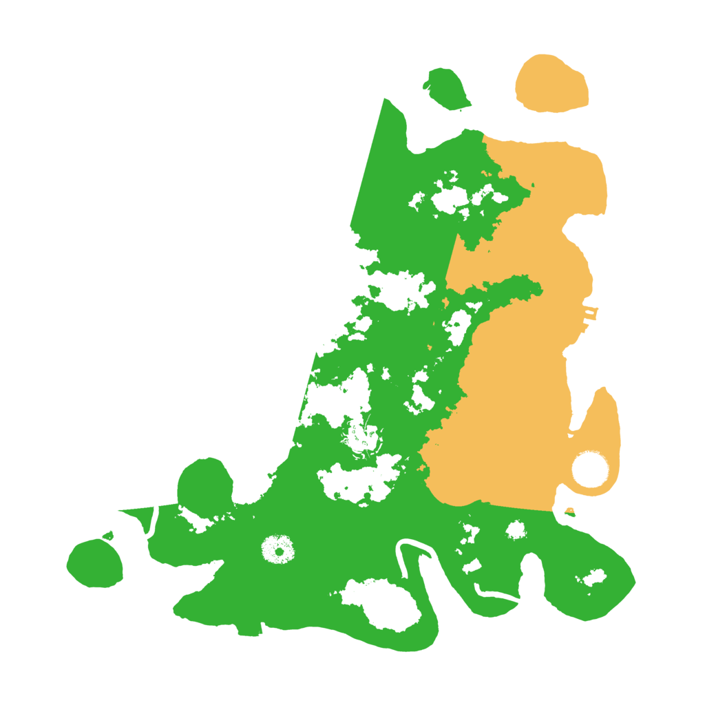Biome Rust Map: Procedural Map, Size: 3400, Seed: 1788560