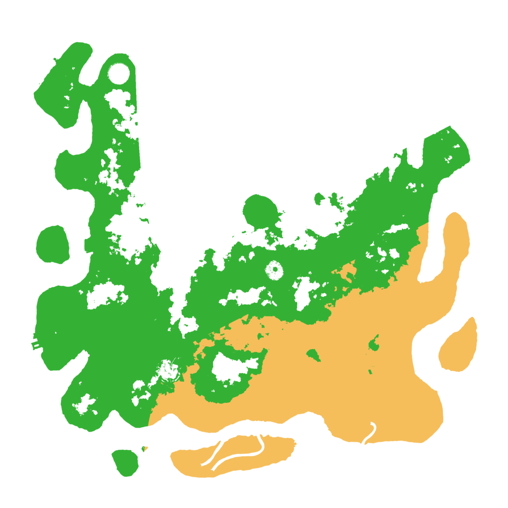 Biome Rust Map: Procedural Map, Size: 4200, Seed: 240537205