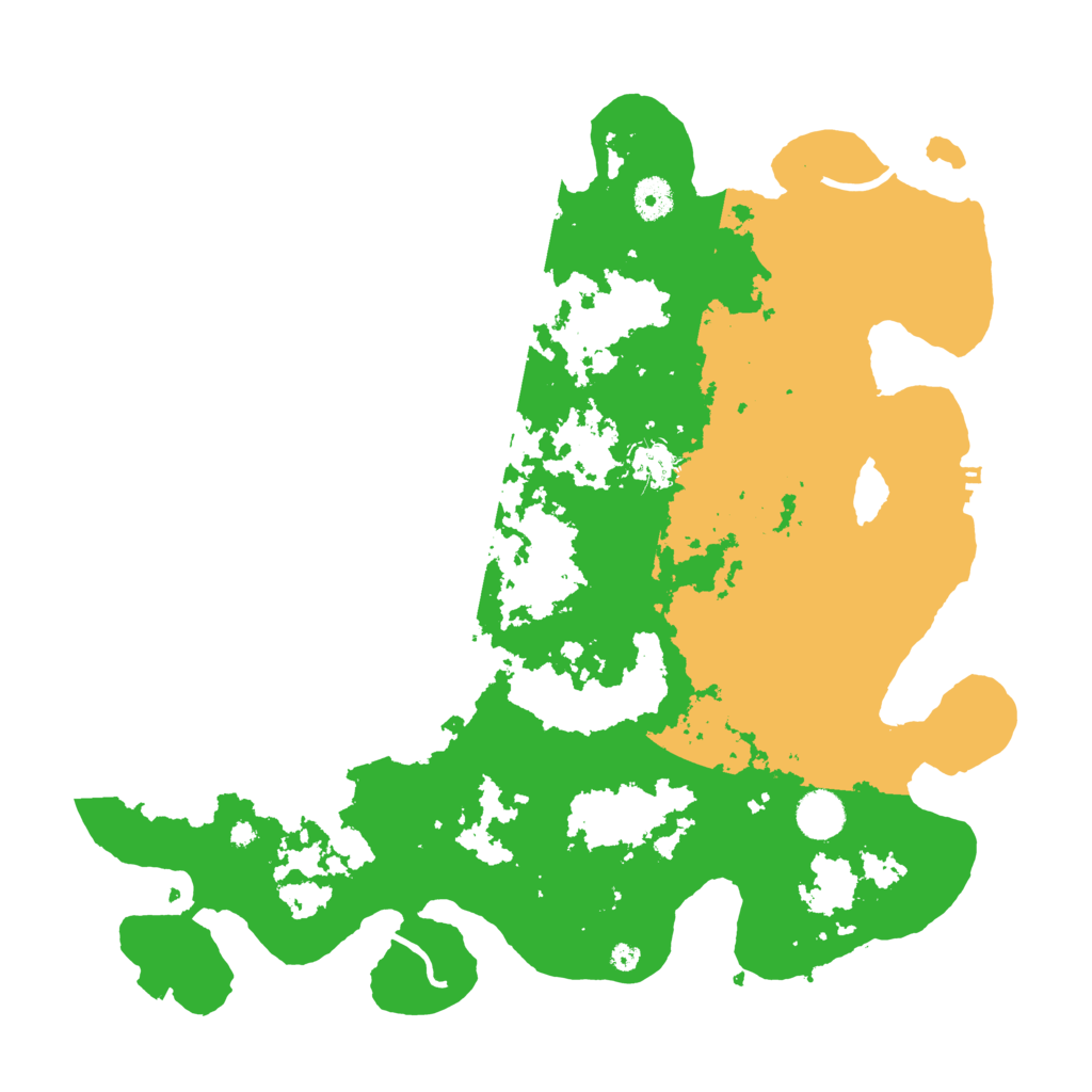 Biome Rust Map: Procedural Map, Size: 4000, Seed: 47369473