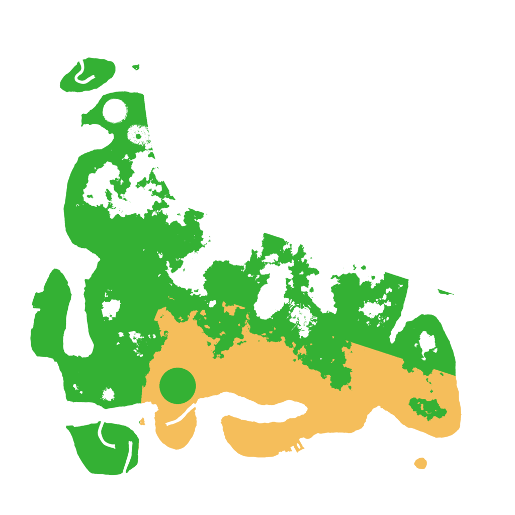Biome Rust Map: Procedural Map, Size: 3750, Seed: 49830420