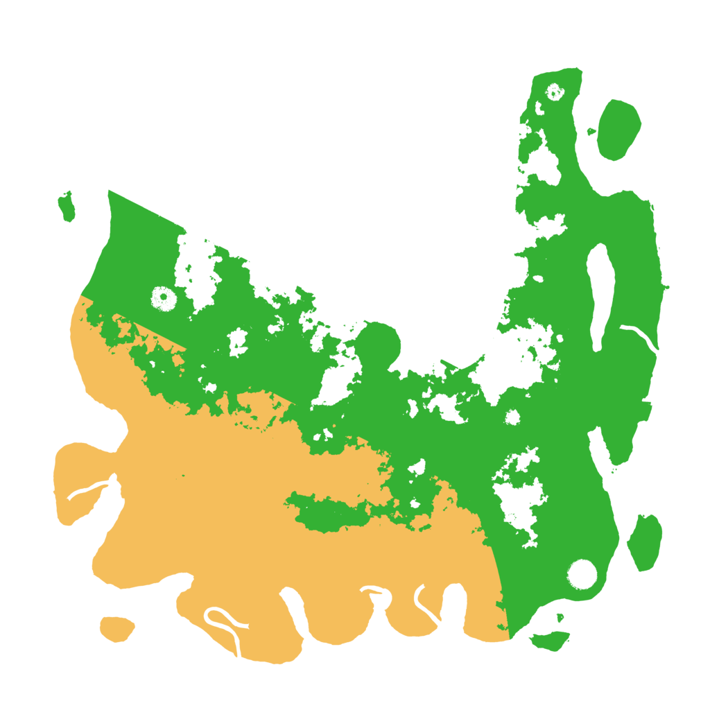 Biome Rust Map: Procedural Map, Size: 4250, Seed: 713882512