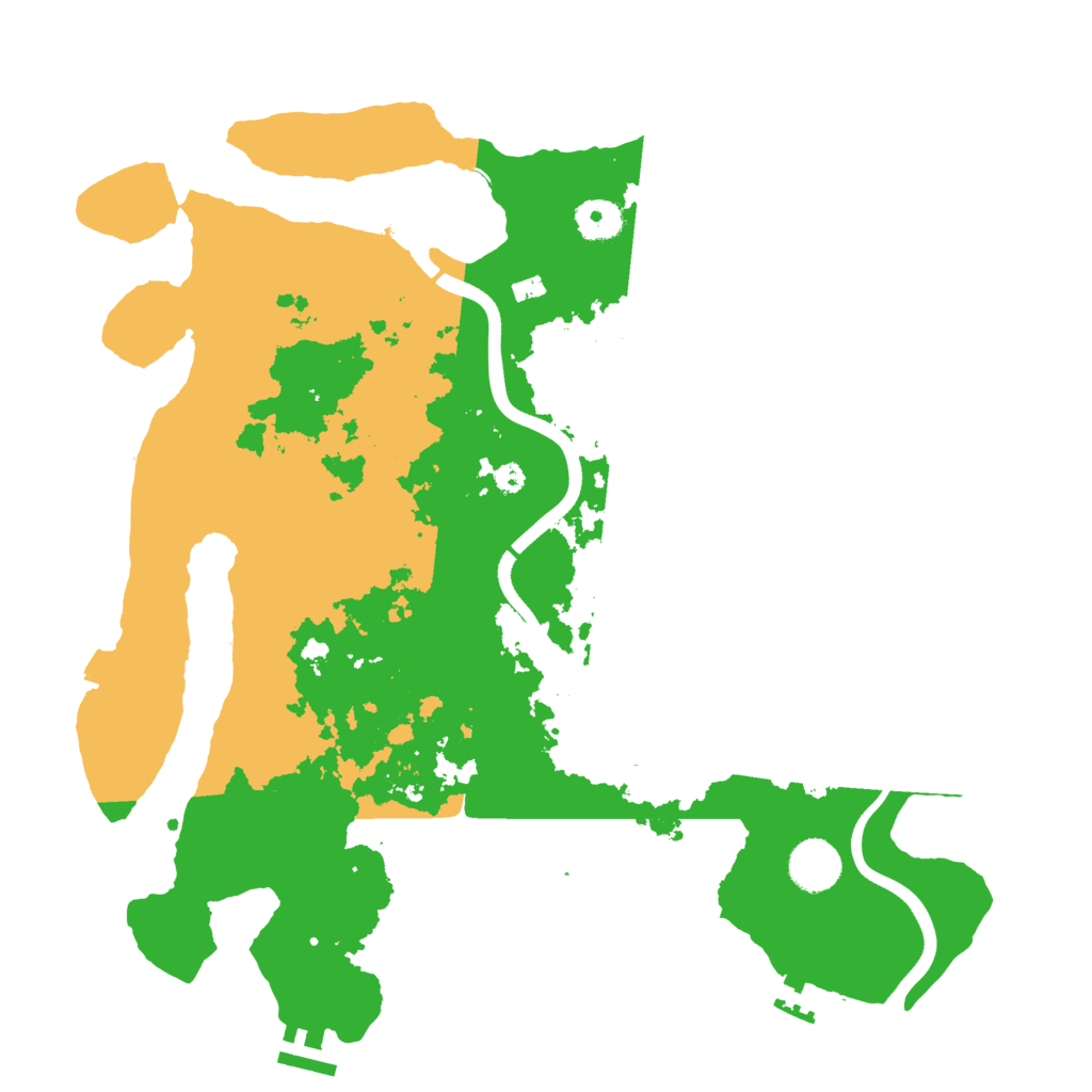 Biome Rust Map: Procedural Map, Size: 3750, Seed: 48465744