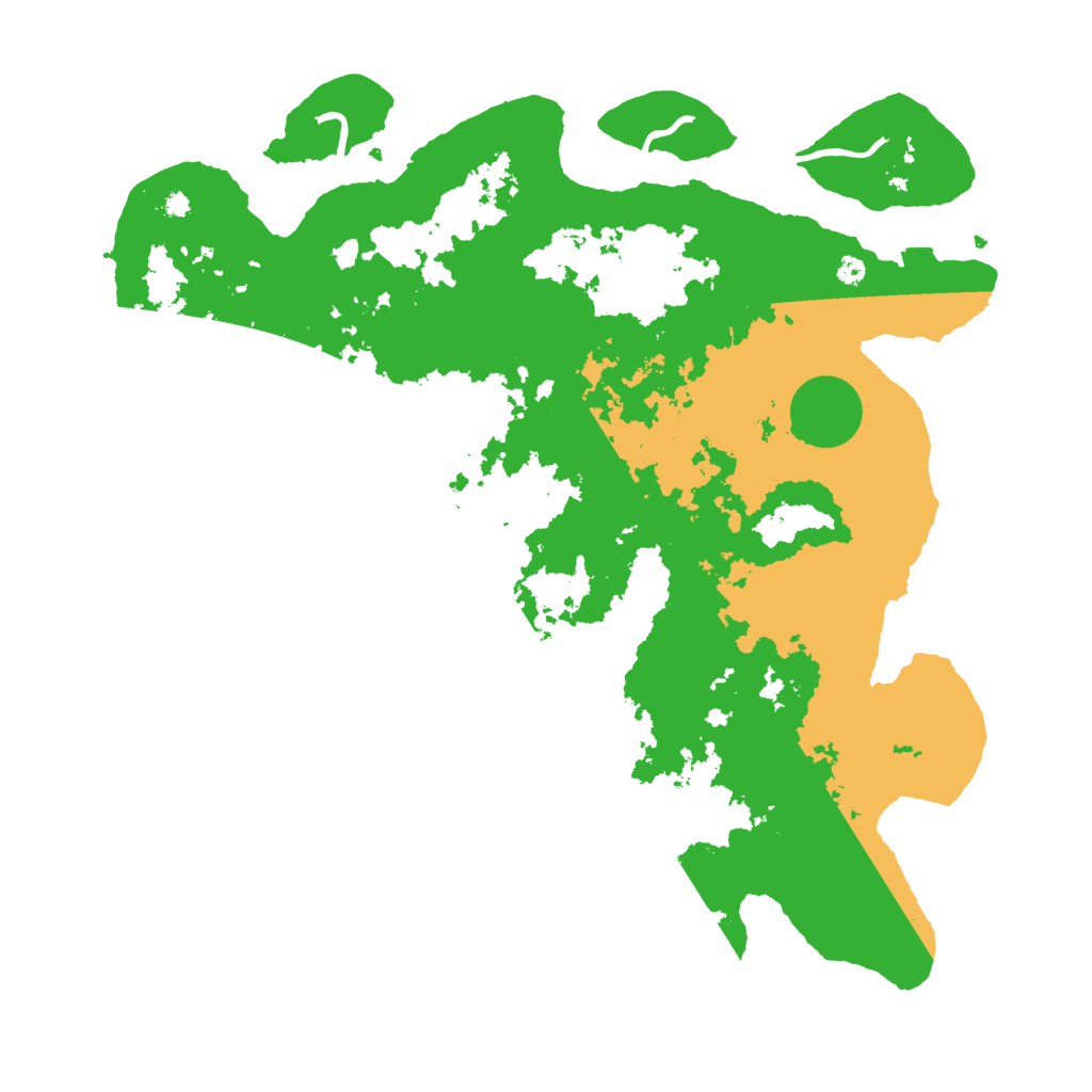 Biome Rust Map: Procedural Map, Size: 4000, Seed: 70261160