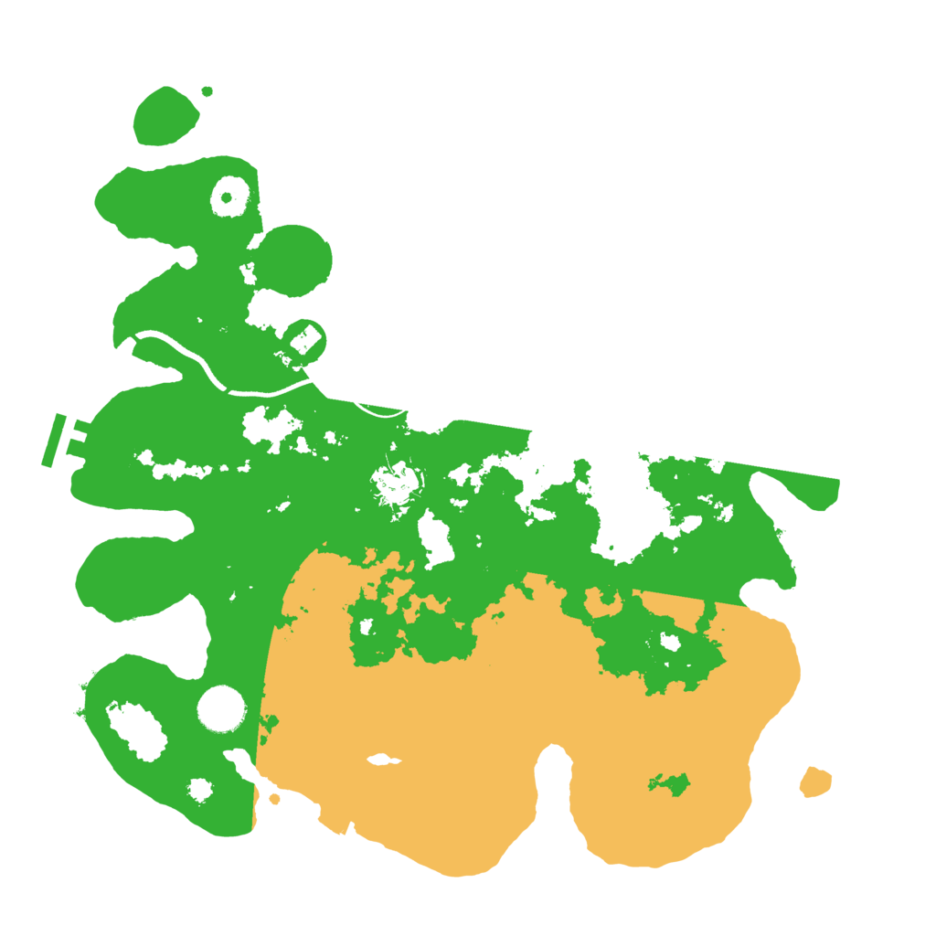 Biome Rust Map: Procedural Map, Size: 3500, Seed: 1644679686