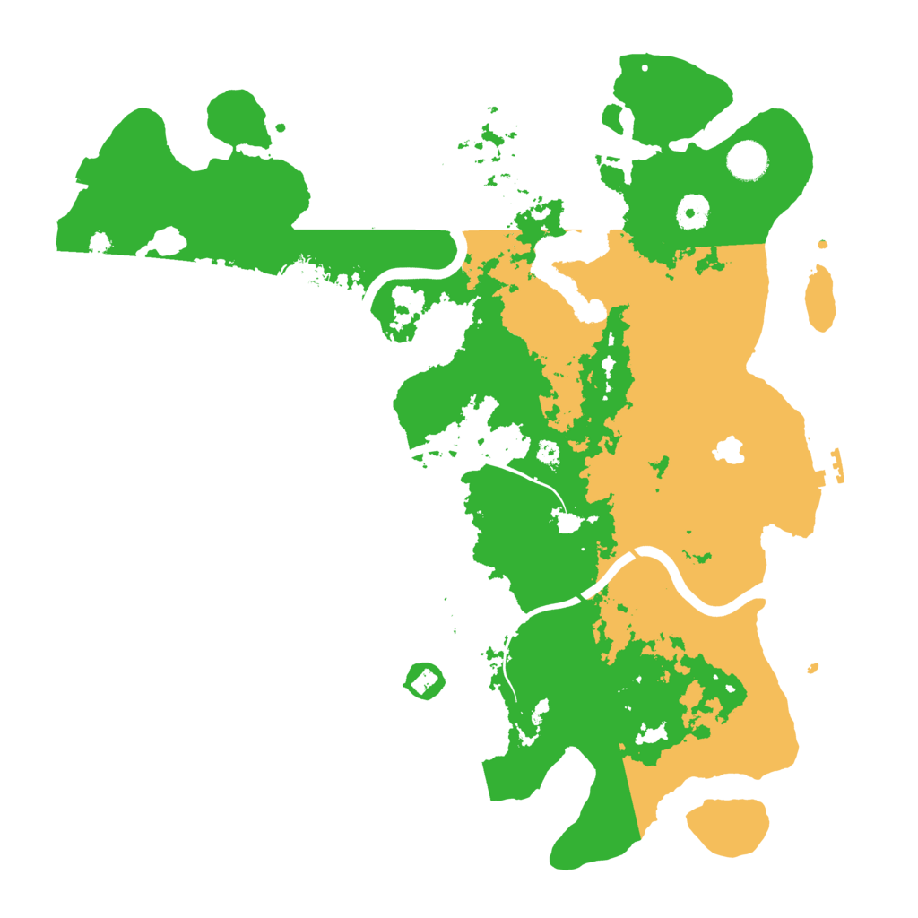 Biome Rust Map: Procedural Map, Size: 4000, Seed: 9061985