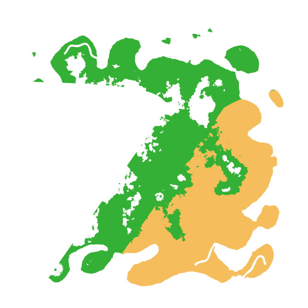 Biome Rust Map: Procedural Map, Size: 3650, Seed: 10907216