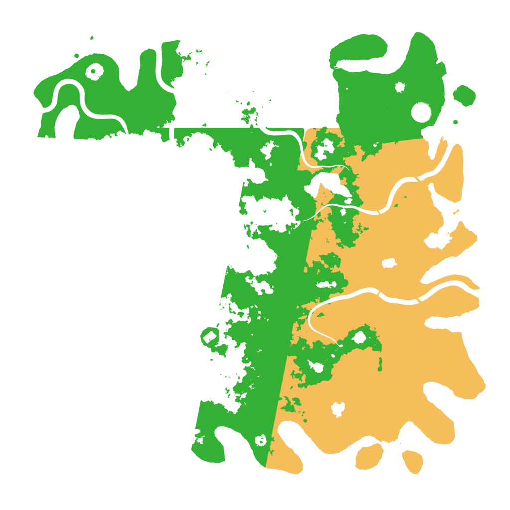 Biome Rust Map: Procedural Map, Size: 4500, Seed: 1461800249
