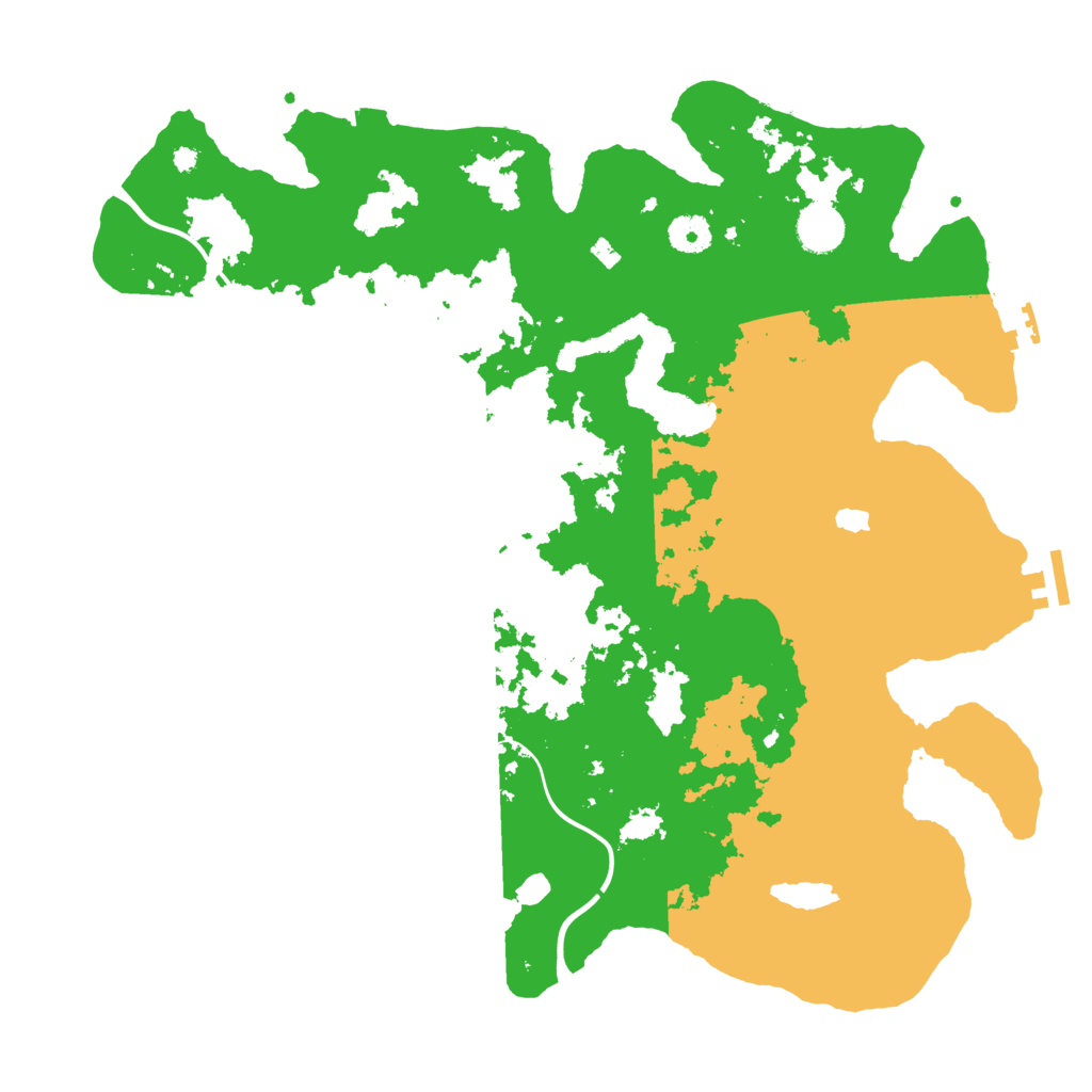 Biome Rust Map: Procedural Map, Size: 4000, Seed: 184937582