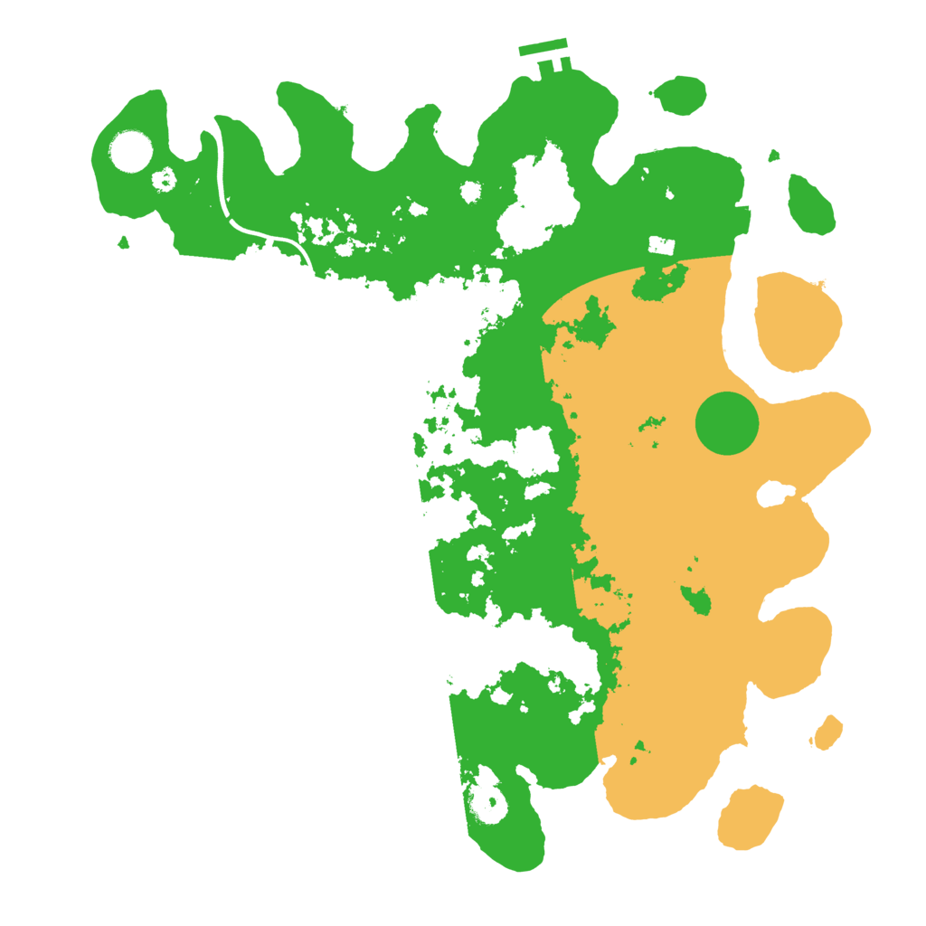 Biome Rust Map: Procedural Map, Size: 3850, Seed: 93954988