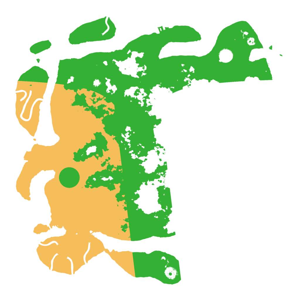 Biome Rust Map: Procedural Map, Size: 3850, Seed: 10250423