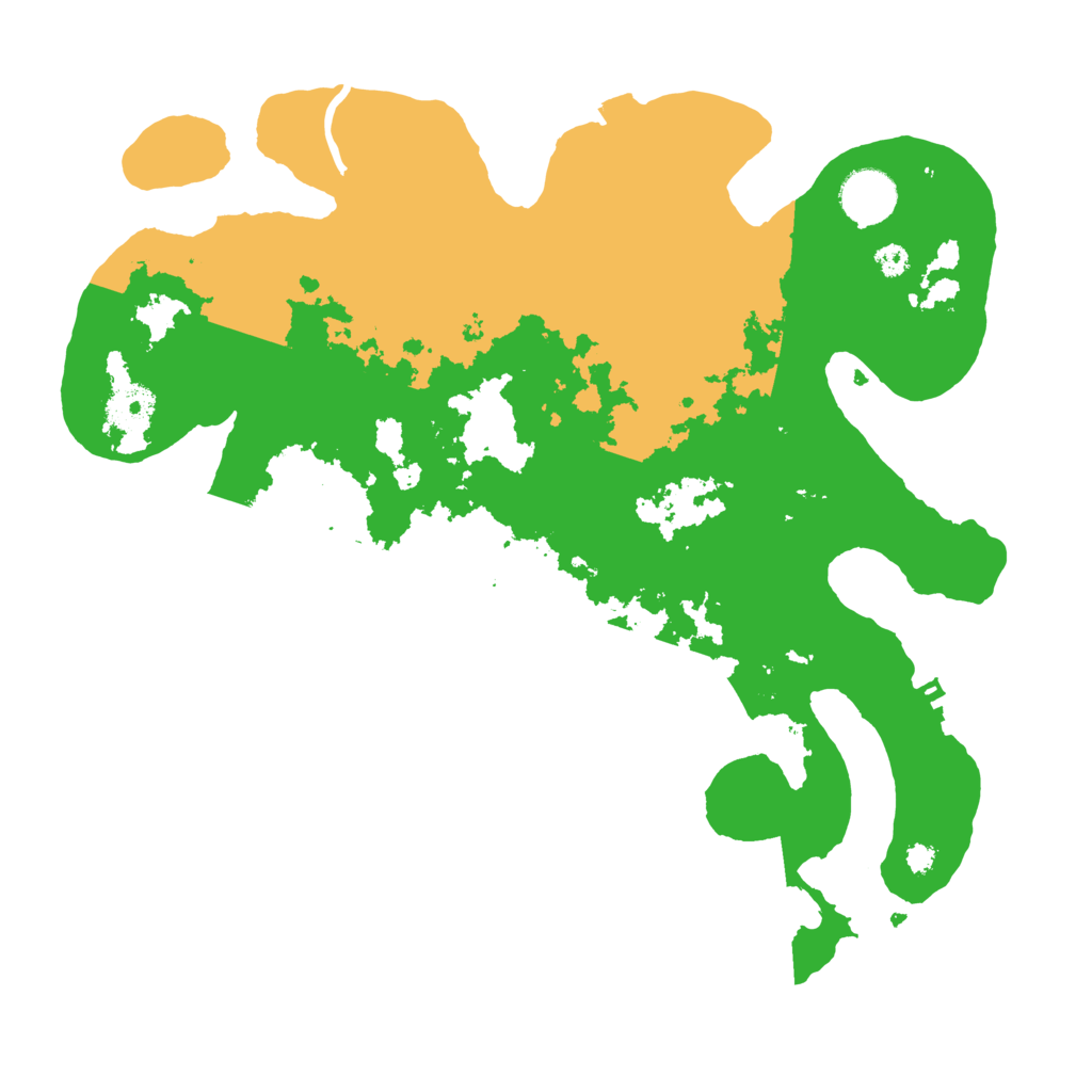 Biome Rust Map: Procedural Map, Size: 3450, Seed: 851134