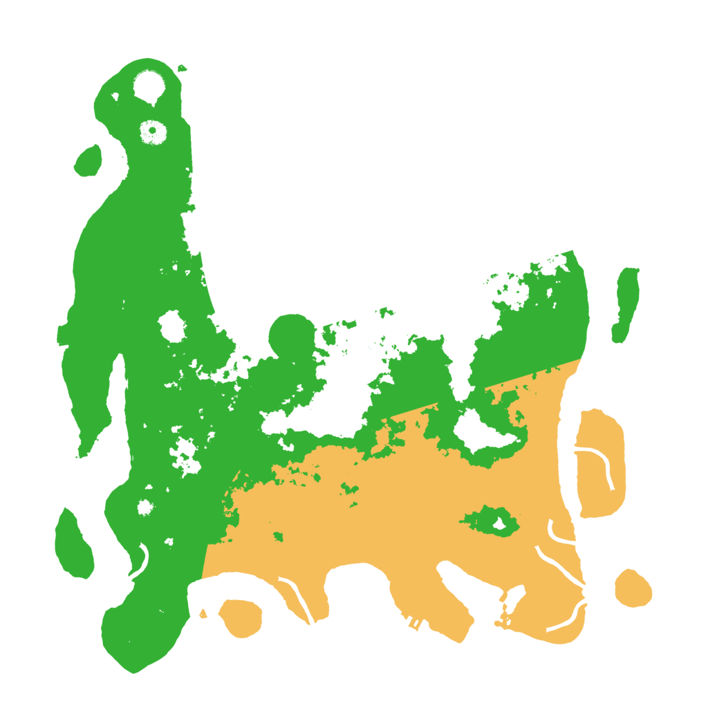 Biome Rust Map: Procedural Map, Size: 4100, Seed: 65118612