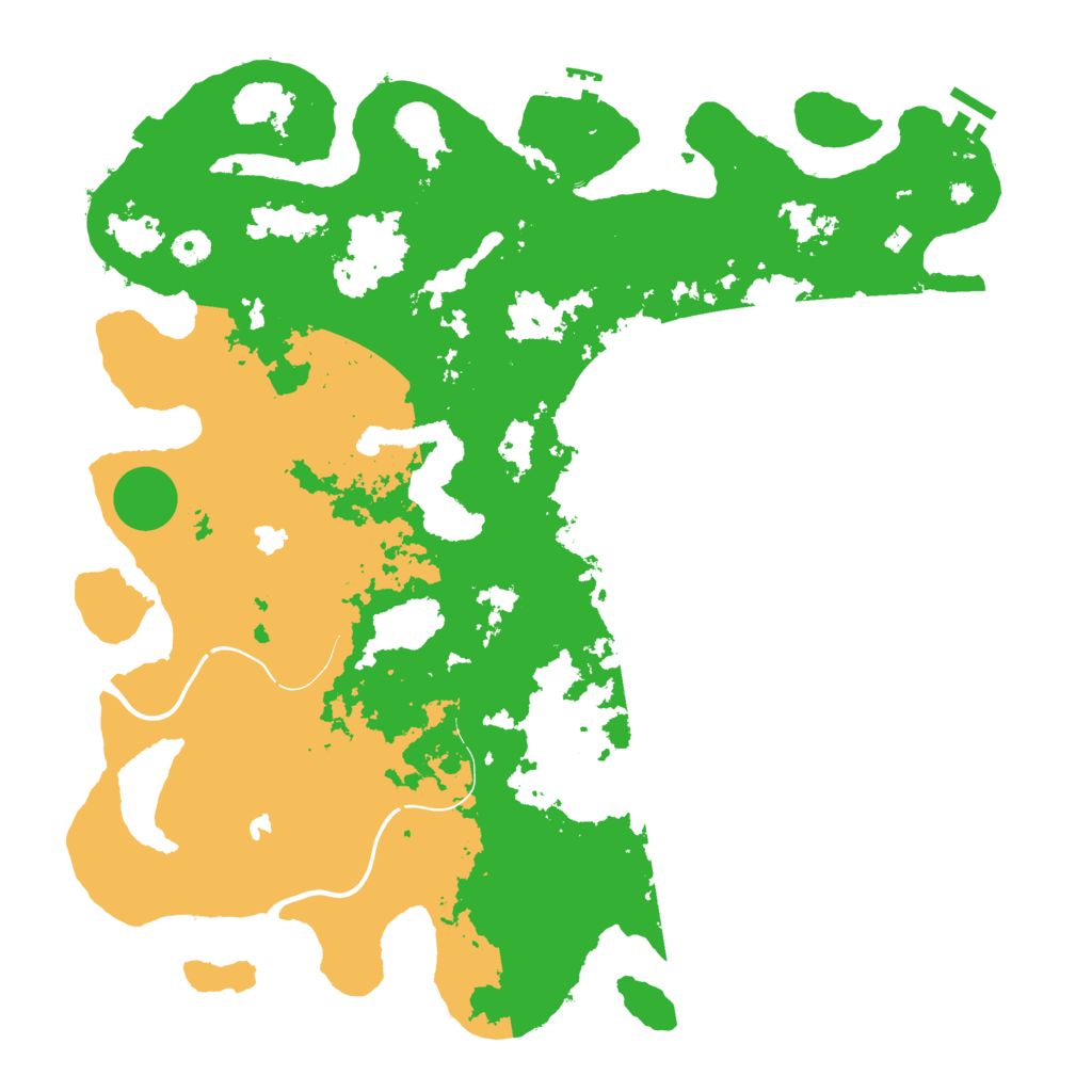 Biome Rust Map: Procedural Map, Size: 4500, Seed: 897484
