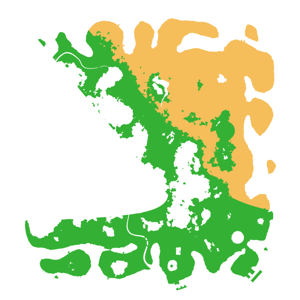 Biome Rust Map: Procedural Map, Size: 4250, Seed: 1786621919
