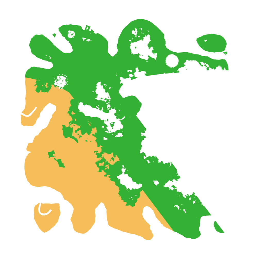 Biome Rust Map: Procedural Map, Size: 3600, Seed: 65988873
